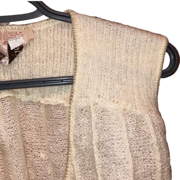 Wool/Mohair Sweater Vest - Picture 4 of 8
